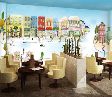 3D Cartoon Town 165 Wallpaper AJ Wallpaper 