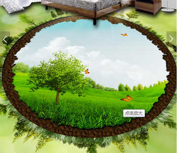 3D Grassland Floor Mural Wallpaper AJ Wallpaper 2 