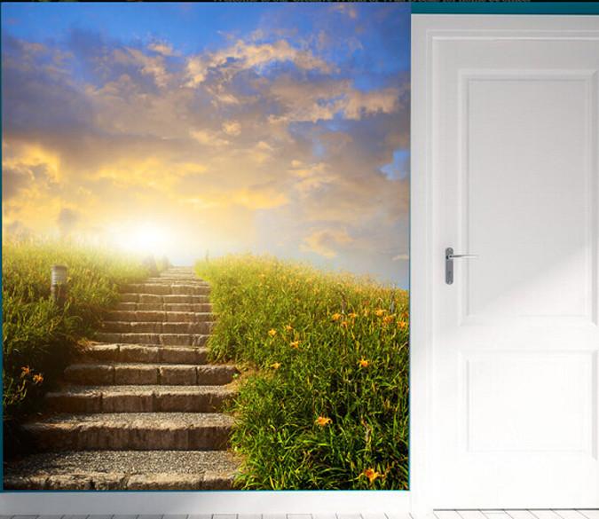 Stone Steps Wallpaper AJ Wallpaper 