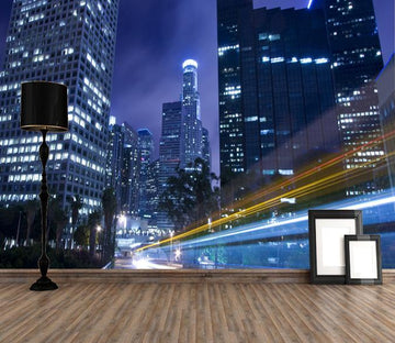 3D Light City 643 Wallpaper AJ Wallpaper 