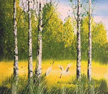 Wild Cranes Wallpaper AJ Wallpaper 