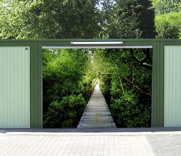 3D Forest Wood Road 401 Garage Door Mural Wallpaper AJ Wallpaper 