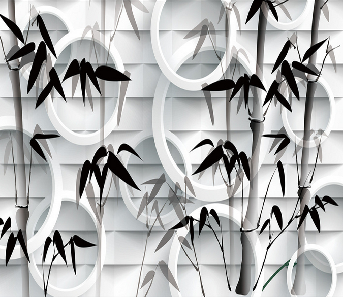 Elegant Bamboos Wallpaper AJ Wallpaper 