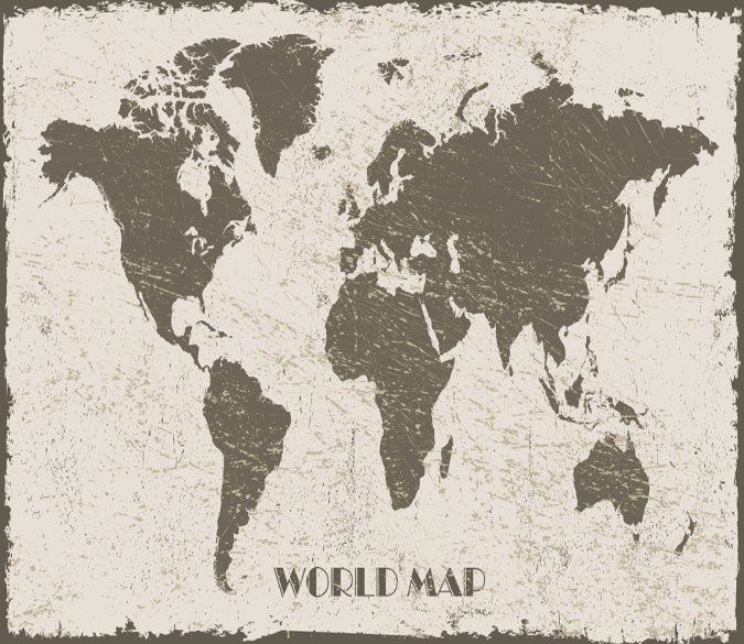 World Map 4 Wallpaper AJ Wallpaper 