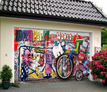 3D Funny Graffiti 475 Garage Door Mural Wallpaper AJ Wallpaper 