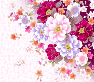 Colorful Flowers 2 Wallpaper AJ Wallpaper 