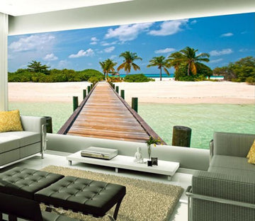 Wooden Bridge Wallpaper AJ Wallpaper 