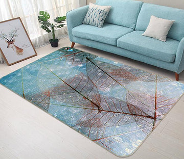 3D Leaf Vein 163 Non Slip Rug Mat Mat AJ Creativity Home 
