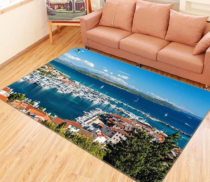 3D Croatian Landscape 205 Non Slip Rug Mat Mat AJ Creativity Home 