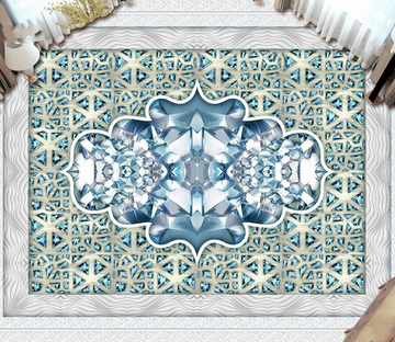 3D Shining Diamond Floor Mural Wallpaper AJ Wallpaper 2 