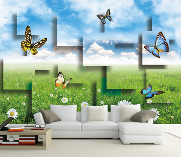 Beautiful Fresh Grassland Wallpaper AJ Wallpaper 