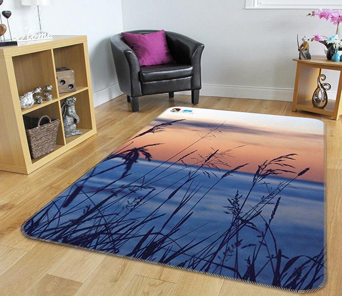 3D Peaceful Sea Sunset 171 Non Slip Rug Mat Mat AJ Creativity Home 
