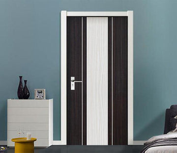 3D Vertical Stripes 41 Door Mural Wallpaper AJ Wallpaper 