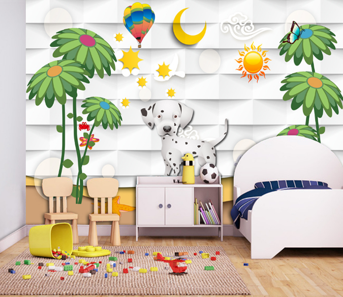 3D Pretty Lovely Dog Wallpaper AJ Wallpaper 