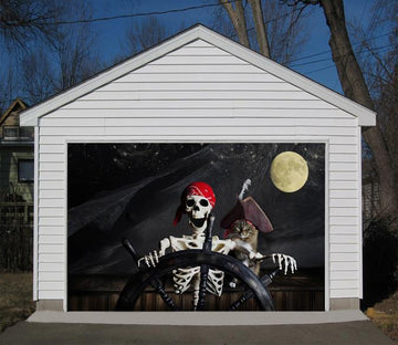 3D Pirate Ship Captain 439 Garage Door Mural Wallpaper AJ Wallpaper 