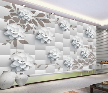 Blossoms Patterns Wallpaper AJ Wallpaper 