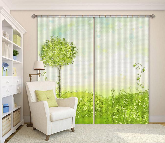 3D Tree And Vines 267 Curtains Drapes Wallpaper AJ Wallpaper 