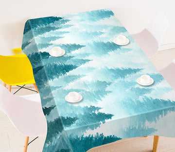 3D Hazy Forest 549 Tablecloths Wallpaper AJ Wallpaper 