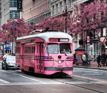 Pink Trams Wallpaper AJ Wallpapers 