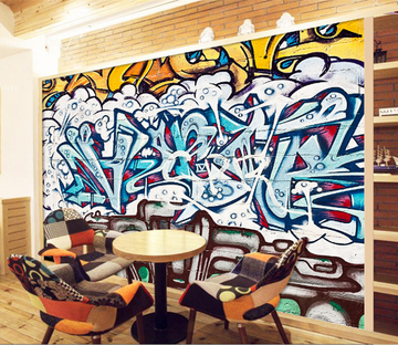 Creative Graffiti Wallpaper AJ Wallpaper 2 