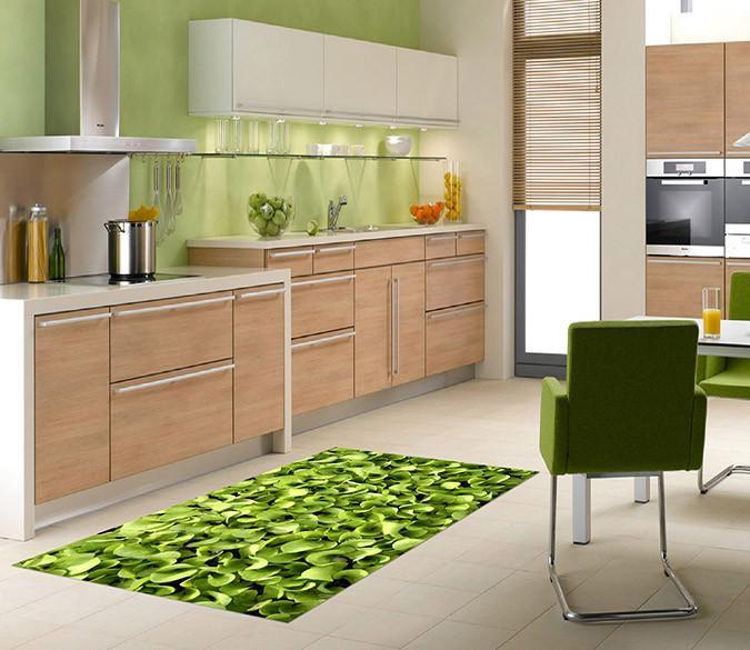 3D Green Vegetables 557 Kitchen Mat Floor Mural Wallpaper AJ Wallpaper 