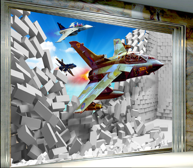 3D Flying Fighters Wallpaper AJ Wallpaper 