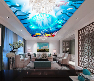 Ocean Jellyfish Wallpaper AJ Wallpaper 2 