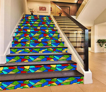 3D Irregular Graphics 1129 Stair Risers Wallpaper AJ Wallpaper 