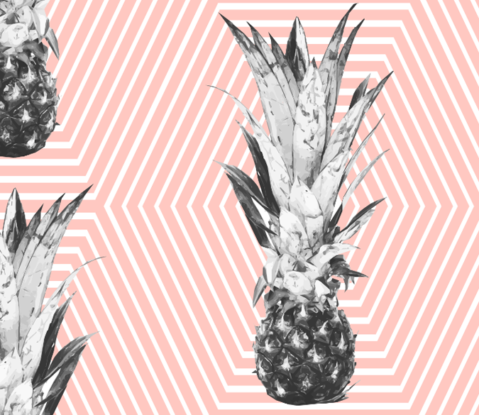 Pineapples Wallpaper AJ Wallpaper 