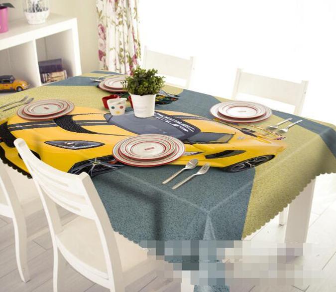 3D Cool Sports Car 1333 Tablecloths Wallpaper AJ Wallpaper 