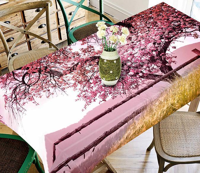 3D Flowering Tree 798 Tablecloths Wallpaper AJ Wallpaper 