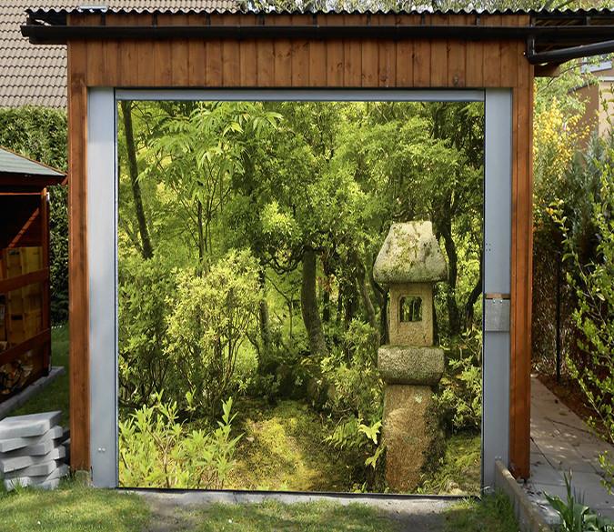 3D Green Forest 166 Garage Door Mural Wallpaper AJ Wallpaper 