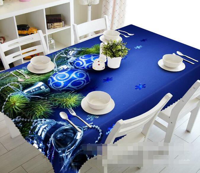 3D Christmas Bells 1453 Tablecloths Wallpaper AJ Wallpaper 