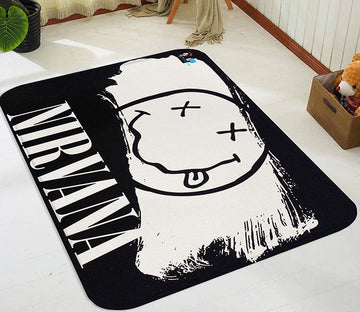 3D Smiley Pattern 53 Non Slip Rug Mat Mat AJ Creativity Home 