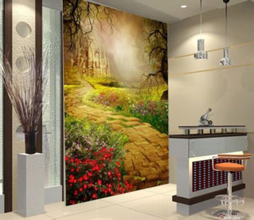 3D Garden Path 781 Wallpaper AJ Wallpaper 