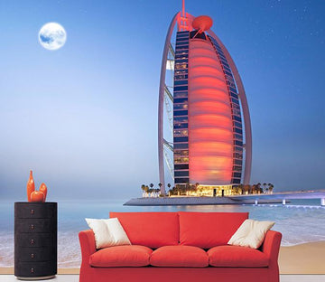 Beautiful Seaside Building Wallpaper AJ Wallpaper 