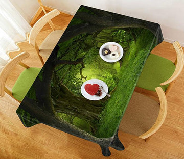 3D Thick Forest Big Trees 528 Tablecloths Wallpaper AJ Wallpaper 
