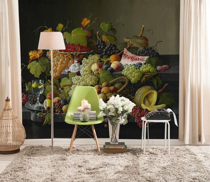 Fruitful Grapes Wallpaper AJ Wallpaper 2 