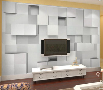 Uneven Squares Wallpaper AJ Wallpaper 