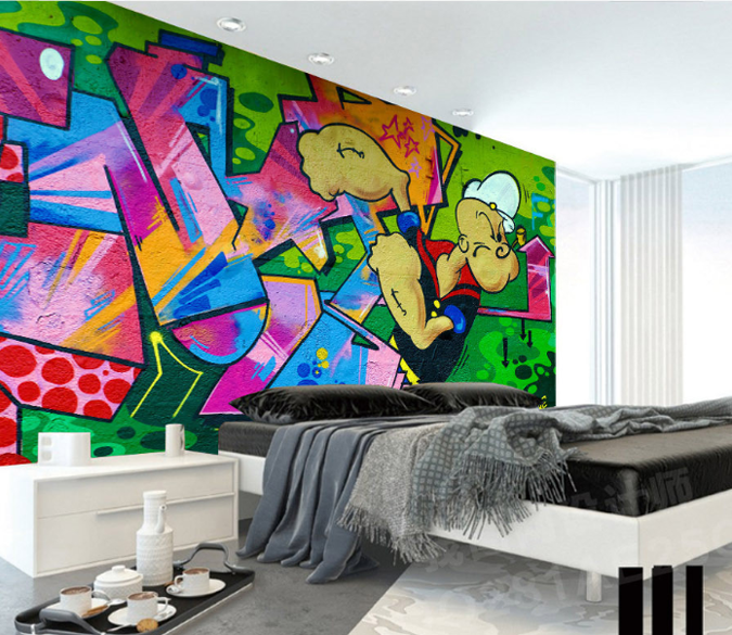 3D Strong Cartoon 161 Wallpaper AJ Wallpaper 