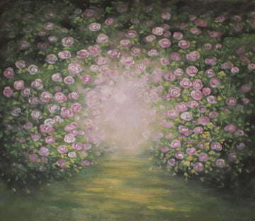 Purple Blossoms Road Wallpaper AJ Wallpaper 