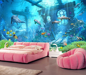 Seabed Broken Walls Wallpaper AJ Wallpaper 2 