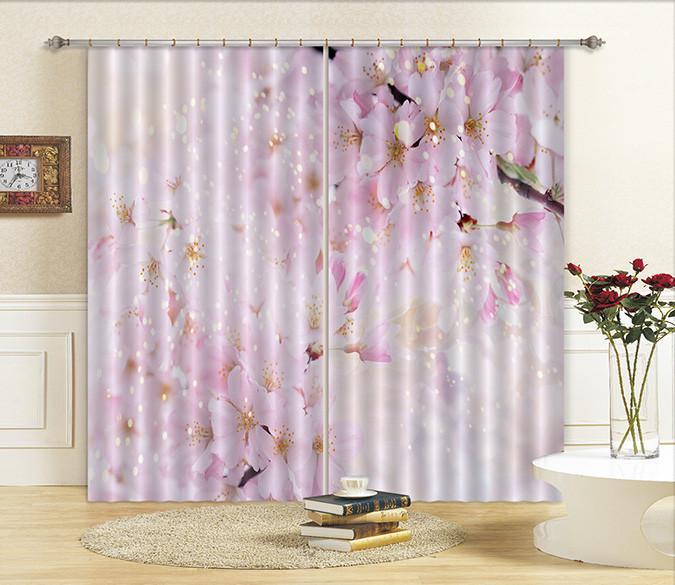 3D Shiny Flowers 146 Curtains Drapes Wallpaper AJ Wallpaper 