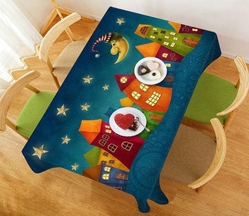 3D Cartoon Horses Stars Sky 8 Tablecloths Wallpaper AJ Wallpaper 