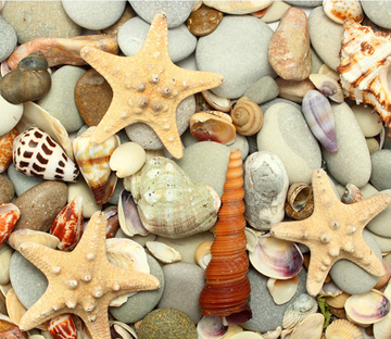 3D Lovely Starfish Floor Mural Wallpaper AJ Wallpaper 2 