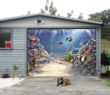 3D Seabed Path 206 Garage Door Mural Wallpaper AJ Wallpaper 