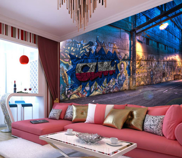 3D Dark Wall Painting 126 Wallpaper AJ Wallpaper 