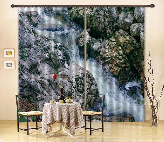 3D Stony Creek 126 Curtains Drapes Wallpaper AJ Wallpaper 