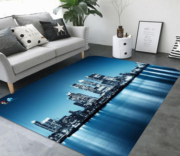 3D Shiny City 74 Non Slip Rug Mat Mat AJ Creativity Home 
