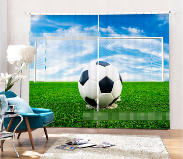 3D Football Field 1037 Curtains Drapes Wallpaper AJ Wallpaper 